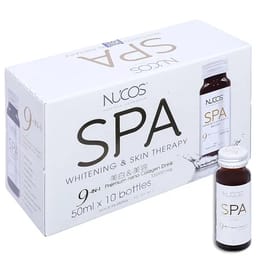 Nước Uống Nucos Spa 10.000 Hạn Chế Lão Hóa, Làm Đẹp Da (Hộp 10 Chai X 50ml)