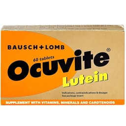 VIÊN UỐNG BỔ MẮT OCUVITE BAUSCH LOMB 3X20
