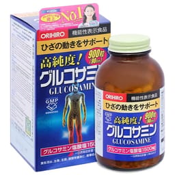 Thực phẩm bảo vệ sức khỏe Orihiro High Purity Glucosamine Grain Economical Bottle
