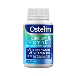 VIÊN UỐNG OSTELIN CALCIUM & VITAMIN D3 SANOFI 275V