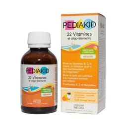 SIRO GIÚP BỔ SUNG VITAMIN VÀ KHOÁNG CHẤT PEDIAKID 22 VITAMINES 125ML