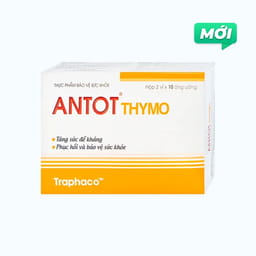 DUNG DỊCH GIÚP ĂN NGON MIỆNG ANTOT THYMO TRAPHACO 2X10 ỐNG 10ML