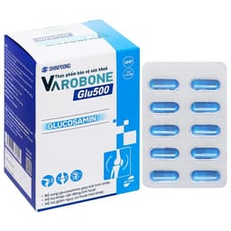 Thực phẩm bảo vệ sức khoẻ: Varobone Glu500