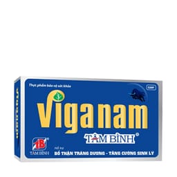Thực phẩm bảo vệ sức khỏe Viganam Tâm Bình (Hộp 60 viên) bổ thận tráng dương