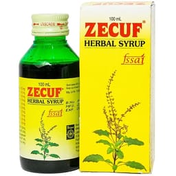 Thực phẩm bảo vệ sức khỏe Zecuf Herbal Syrup (100ml)