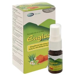 CHAI XỊT HỌNG THẢO DƯỢC GIÚP GIẢM HO EUGICA MEGA 10ML