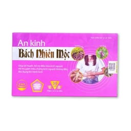 Thực phẩm bảo vệ sức khoẻ An Kinh Bách Nhiên Mộc hỗ trợ điều hòa kinh nguyệt, giảm đau bụng kinh (Hộp 60 viên)