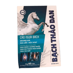 Thực phẩm bảo vệ sức khoẻ Bạch Thảo Đan hỗ trợ đau nhức xương khớp (60 viên)