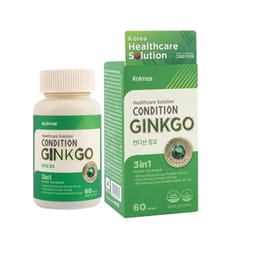 Viên uống Condition Ginkgo (Hộp 60 viên) giúp hỗ trợ tăng tuần hoàn não