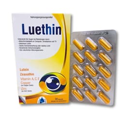 Thực phẩm bảo vệ sức khoẻ LUETHIN bổ mắt, giảm khô mắt (Hộp 30 viên)