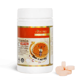 Thực phẩm bảo vệ sức khoẻ Vitatree Vitamin C 1000mg with Zinc (100 viên)