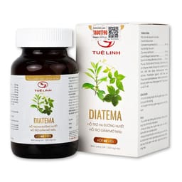 VIÊN UỐNG HỖ TRỢ HẠ ĐƯỜNG HUYẾT DIATEMA TUỆ LINH 60V