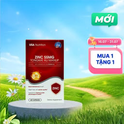 USA NUTRITION Tongkat Ali Zinc 55mg (Hộp 60v)