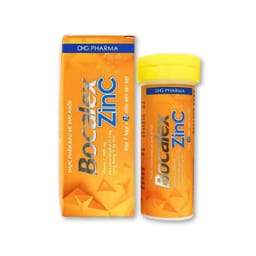 Viên sủi Bocalex ZinC DHG hỗ trợ sức khỏe (Túyp 10 viên)