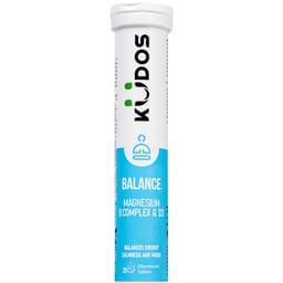 Thực phẩm bảo vệ sức khỏe Kudos Balance Magnesium, B Complex & D3 (tuýp 20 viên)