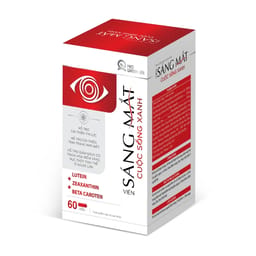 Viên Sáng Mắt Cuộc Sống Xanh - Viên uống hỗ trợ cải thiện thị lực, hỗ trợ cải thiện tình trạng khô mắt (Hộp 60 viên)