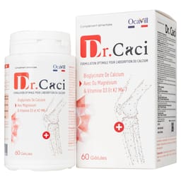 VIÊN UỐNG BỔ SUNG CANXI, GIẢM NGUY CƠ LOÃNG XƯƠNG DR.CACI OCAVILL 60V