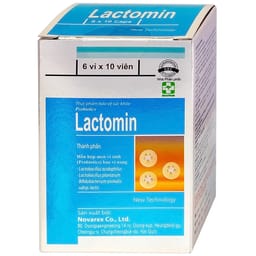Men vi sinh Lactomin (Hộp 60 viên) giúp hỗ trợ cân bằng hệ vi sinh đường ruột