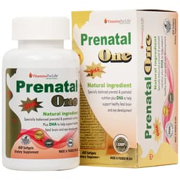 VIÊN UỐNG BỔ SUNG VITAMIN VÀ KHOÁNG CHẤT CHO PHỤ NỮ MANG THAI VÀ SAU KHI SINH PRENATAL ONE 60V