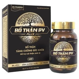 Viên uống bổ thận PV Plus giúp bổ thận, tráng dương (Chai 50 viên)