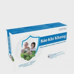 Bảo Khí Khang hỗ trợ các bệnh đường hô hấp hộp 2 lọ x 60 viên
