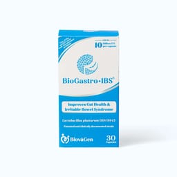 Viên uống BiovaGen Biogastro IBS (Hộp 30 viên) giúp hỗ trợ tiêu hóa