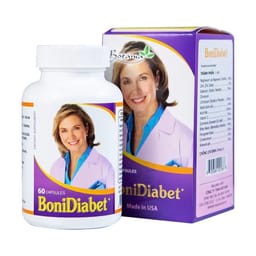 Viên uống BoniDiabet Botania hỗ trợ bệnh tiểu đường, làm giảm glucose máu (60 viên)