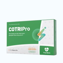 VIÊN UỐNG GIẢM TRĨ COTRIPRO THÁI MINH 2X10