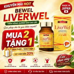 Thực phẩm bảo vệ sức khỏe Bewel Heal (45 viên)