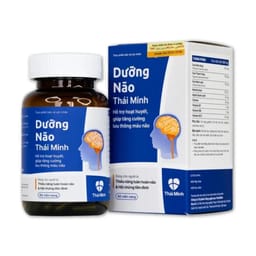Viên uống Dưỡng Não Thái Minh (Hộp 20 viên) giúp hỗ trợ hoạt huyết bổ não