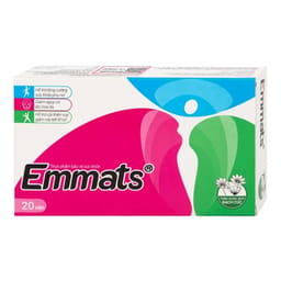 VIÊN UỐNG HỖ TRỢ GIẢM NGUY CƠ LÃO HÓA DA EMMATS TW3 2X10