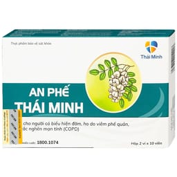 Viên uống Thái Minh An Phế hỗ trợ giảm đàm, giảm ho (Hộp 20 viên)