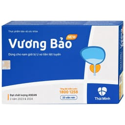 VIÊN UỐNG GIẢM U XƠ TIỀN LIỆT TUYẾN VƯƠNG BẢO NEW THÁI MINH 2X10
