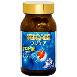 VIÊN UỐNG GIÚP GIẢM ACID URIC TRONG MÁU, GIẢM SƯNG ĐAU KHỚP DO GOUT URICARE JPANWELL 60V