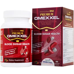 VIÊN UỐNG HỖ TRỢ ỔN ĐỊNH ĐƯỜNG HUYẾT PREMIUM OMEXXEL BLOOD SUGAR HEALTH 60V