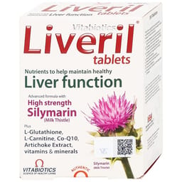 Thực phẩm bảo vệ sức khỏe LIVERIL Tablets (30 viên)