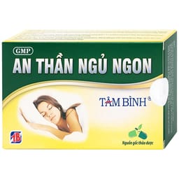 VIÊN UỐNG HỖ TRỢ GIẢM MẤT NGỦ AN THẦN NGỦ NGON TÂM BÌNH 2X10