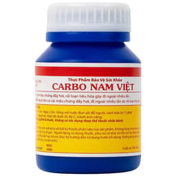 VIÊN UỐNG HỖ TRỢ GIẢM RỐI LOẠN TIÊU HOÁ CARBO NAM VIỆT 100V