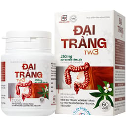 VIÊN UỐNG HỖ TRỢ LÀM GIẢM CÁC TRIỆU CHỨNG VIÊM ĐẠI TRÀNG, TĂNG CƯỜNG TIÊU HOÁ ĐẠI TRÀNG TW3 FORIPHARM 60V