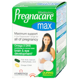 VIÊN UỐNG HỖ TRỢ PHỤ NỮ MANG THAI PREGNACARE MAX VITABIOTICS 84V