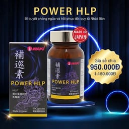 Thực phẩm bảo vệ sức khỏe Power HLP (60 viên)