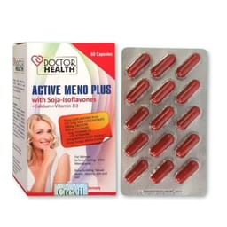 Viên uống hỗ trợ sức khoẻ nữ giới Active Meno Plus cân bằng nội tiết nữ, giảm triệu chứng tiền mãn kinh (Hộp 60 viên)