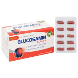 Viên Uống Hỗ Trợ Sụn/Khớp Ecolife Glucosamin hộp 60 viên