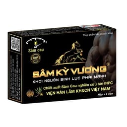 Viên Uống Hỗ Trợ Tăng Cường Sinh Lý Nam Giới Sâm Kỳ Vương - Hộp 4 viên