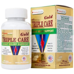 VIÊN UỐNG HỖ TRỢ TĂNG TIẾT DỊCH KHỚP TRIPLE CARE GOLD VITAMINS FOR LIFE 60V