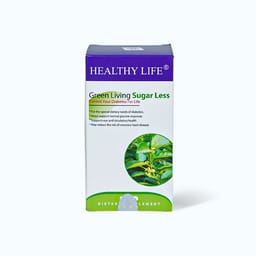 Viên uống Healthy Life Green Living Sugar Less (hộp 60 viên) giảm đường huyết