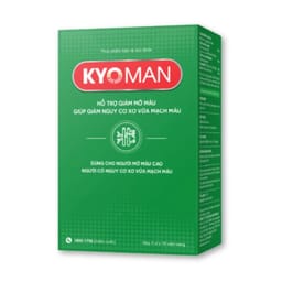 Viên uống Kyoman hỗ trợ hạ mỡ máu, giảm nguy cơ tai biến và tim mạch (Hộp 30 Viên)