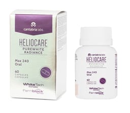 Viên uống làm trắng da, chống lão hóa Heliocare Purewhite Radiance Max 240