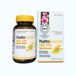 VIÊN UỐNG HỖ TRỢ GIẢM NGUY CƠ ĐỘT QUỴ DO HUYẾT KHỐI NATTOENZYM DHA EPA DHG 2X10
