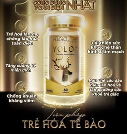 Viên uống Nhau thai hươu Perfect Health Yoloc